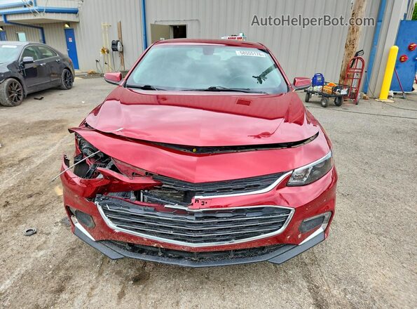 1G1ZD5ST6JF245344 2018 CHEVROLET MALIBU Burgundy Vista frontal
