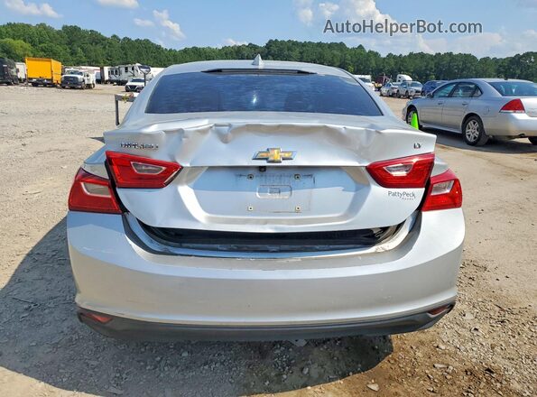 1G1ZD5ST6JF280451 2018 CHEVROLET MALIBU Silver Rear view