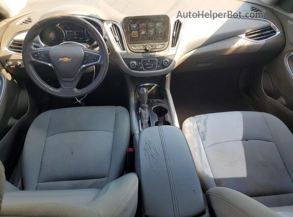 1G1ZD5ST6JF280451 2018 CHEVROLET MALIBU Silver Dashboard view