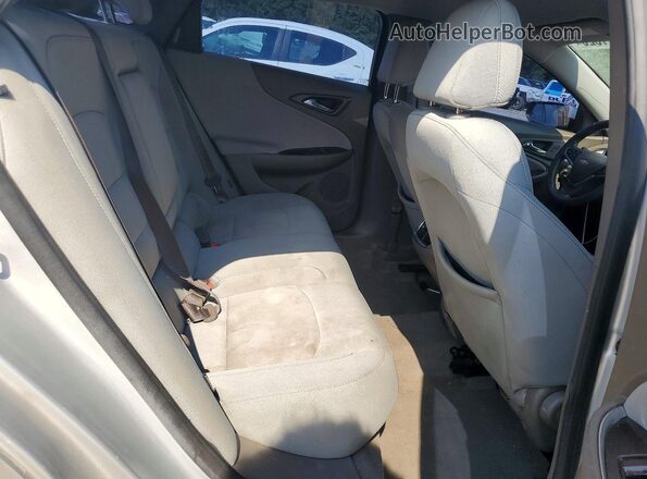 1G1ZD5ST6JF280451 2018 CHEVROLET MALIBU Silver Rear seats view