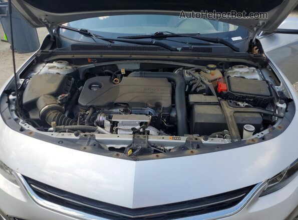1G1ZD5ST6JF280451 2018 CHEVROLET MALIBU Silver Rear interior view