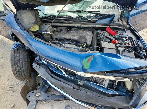 1G1ZD5ST6KF117347 2019 CHEVROLET MALIBU Blue Вид задньої частини салону