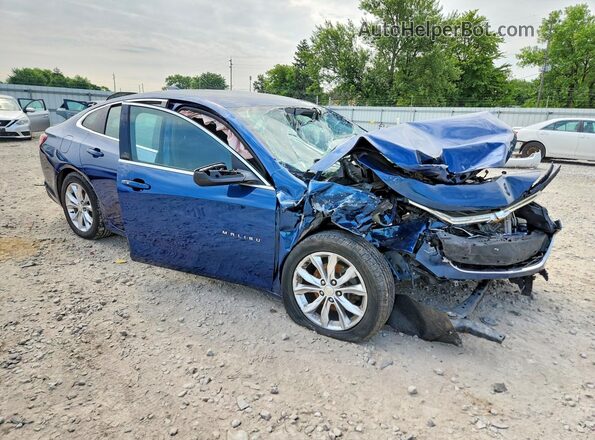 1G1ZD5ST6KF117347 2019 CHEVROLET MALIBU Blue Передня права чверть
