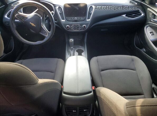 1G1ZD5ST6KF184580 2019 CHEVROLET MALIBU Black წინა პანელის ხედი