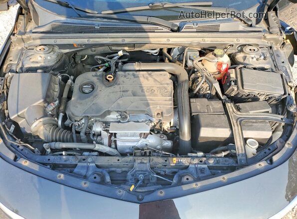 1G1ZD5ST6KF184580 2019 CHEVROLET MALIBU Black უკანა სალონის ხედი