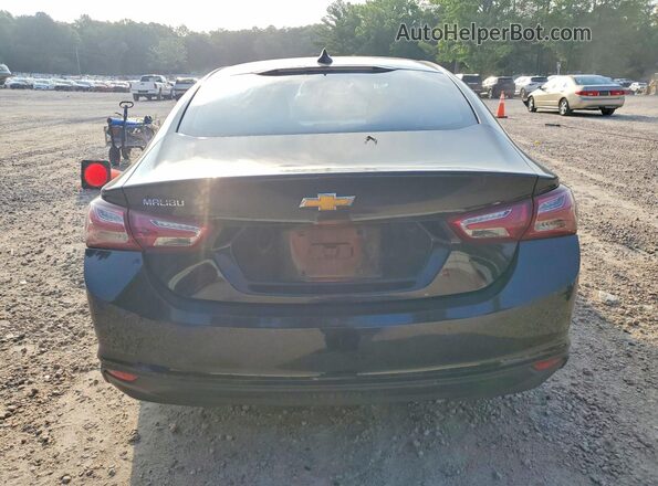 1G1ZD5ST6KF184580 2019 CHEVROLET MALIBU Black უკანა ხედი