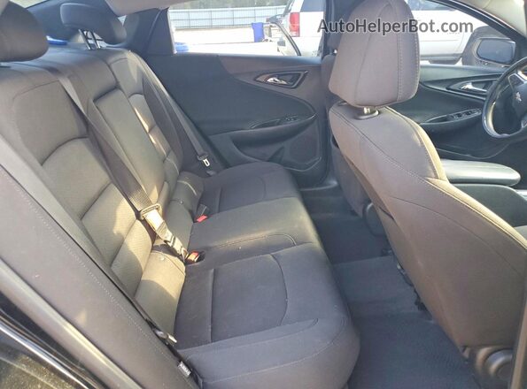 1G1ZD5ST6KF184580 2019 CHEVROLET MALIBU Black უკანა სავარძლების ხედი
