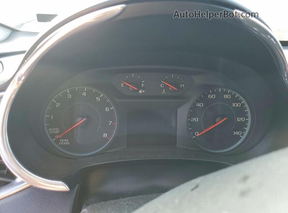 1G1ZD5ST6KF184580 2019 CHEVROLET MALIBU Black ხელსაწყოთა პანელის ხედი
