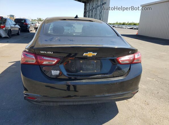 1G1ZD5ST6KF202589 2019 CHEVROLET MALIBU Black უკანა ხედი