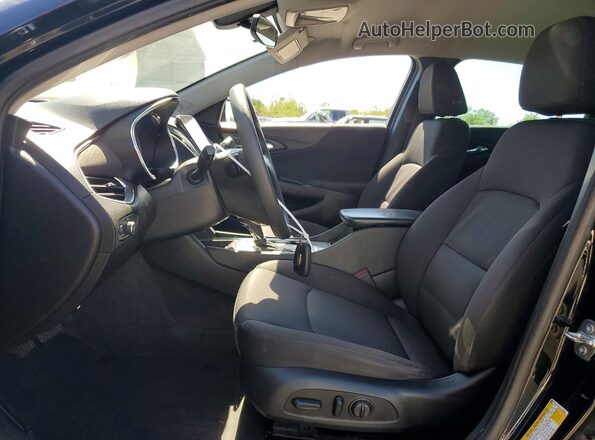 1G1ZD5ST6KF202589 2019 CHEVROLET MALIBU Black წინა სალონის ხედი