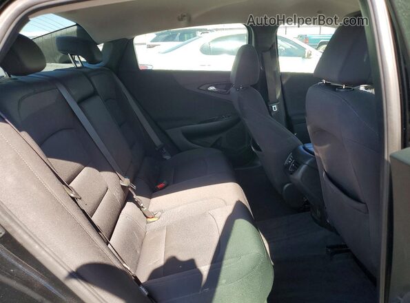 1G1ZD5ST6KF202589 2019 CHEVROLET MALIBU Black უკანა სავარძლების ხედი