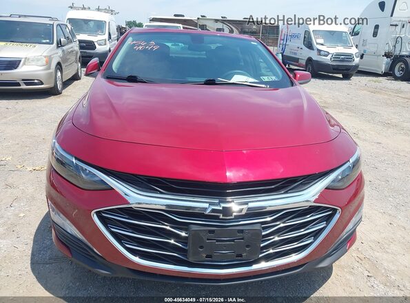 1G1ZD5ST6LF044353 2020 CHEVROLET MALIBU Red Widok zestawu wskaźników