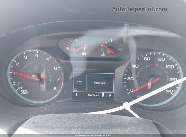 1G1ZD5ST6LF044353 2020 CHEVROLET MALIBU Red Widok tylnych siedzeń