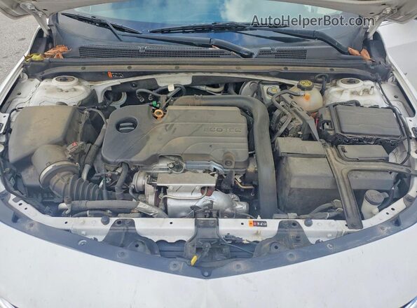 1G1ZD5ST6LF101358 2020 CHEVROLET MALIBU Белый Вид задней части салона