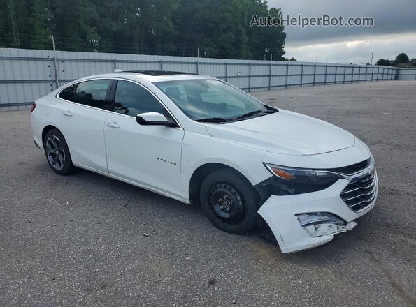 1G1ZD5ST6LF101358 2020 CHEVROLET MALIBU Белый Передняя правая четверть