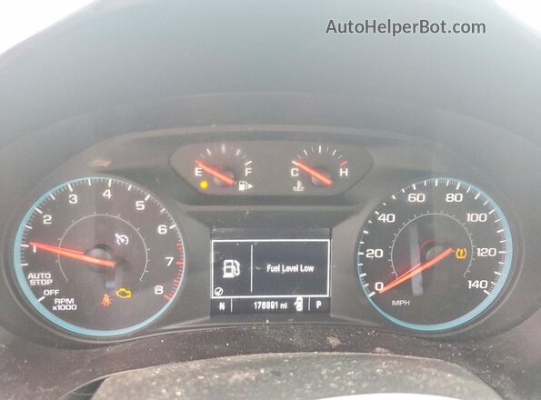 1G1ZD5ST6LF101358 2020 CHEVROLET MALIBU Белый Вид щитка приборов