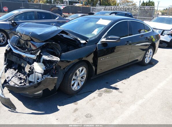 1G1ZD5ST6LF112232 2020 CHEVROLET MALIBU Black Vista tres cuartos delantera izquierda