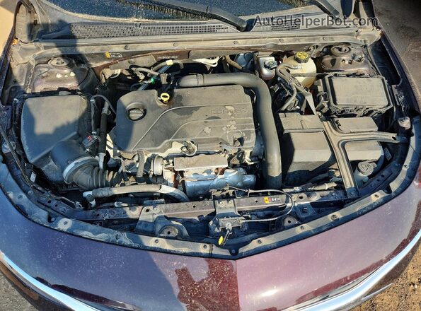 1G1ZD5ST6LF120413 2020 CHEVROLET MALIBU Maroon Vista interior trasera