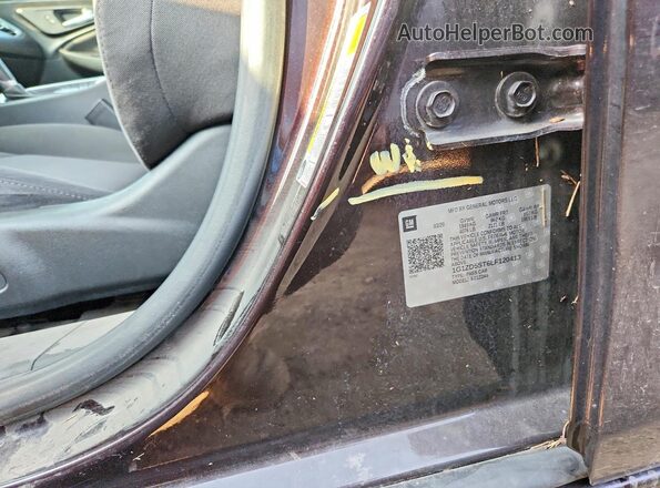 1G1ZD5ST6LF120413 2020 CHEVROLET MALIBU Maroon Vista del compartimento del motor