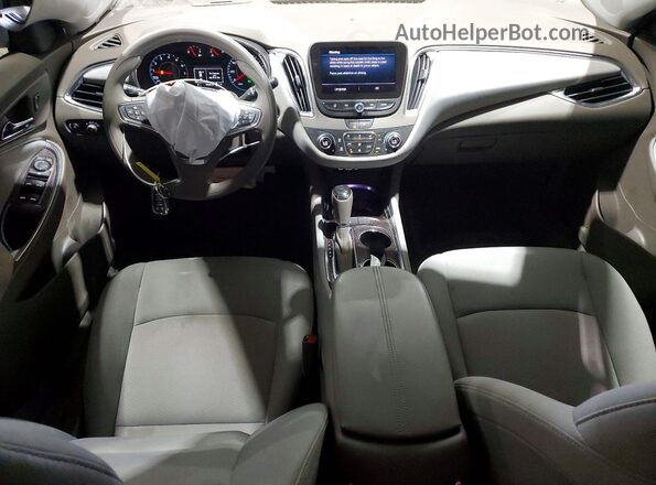 1G1ZD5ST6LF156134 2020 CHEVROLET MALIBU Charcoal Dashboard view