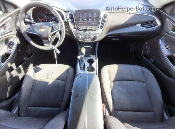 1G1ZD5ST6MF016814 2021 CHEVROLET MALIBU Silver Առջևի վահանակի տեսք