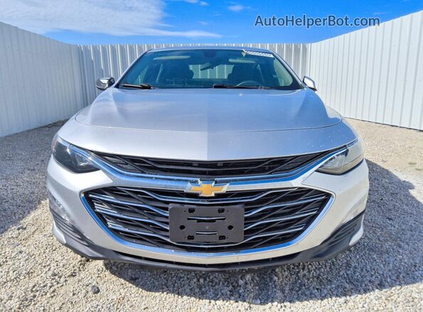 1G1ZD5ST6MF016814 2021 CHEVROLET MALIBU Silver Դիմացի տեսք