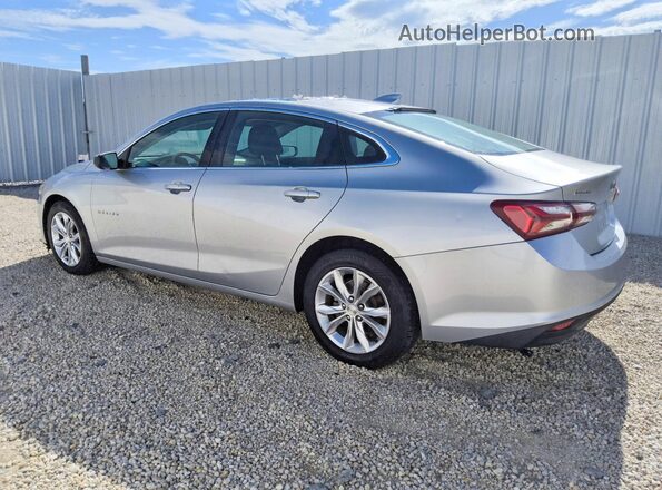 1G1ZD5ST6MF016814 2021 CHEVROLET MALIBU Silver Հետևի ձախ