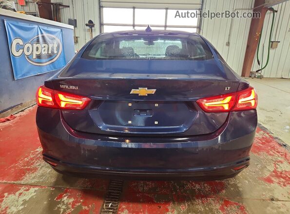 1G1ZD5ST6MF025044 2021 CHEVROLET MALIBU Blue Հետևի տեսք