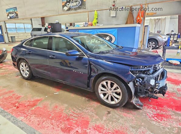 1G1ZD5ST6MF025044 2021 CHEVROLET MALIBU Blue Առջևի աջ