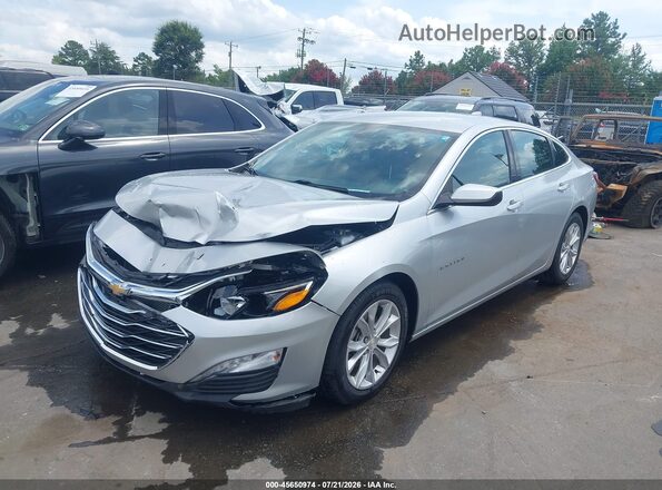 1G1ZD5ST6MF037906 2021 CHEVROLET MALIBU Silver Front left