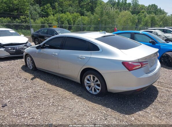 1G1ZD5ST6MF044483 2021 CHEVROLET MALIBU Silver Rear left