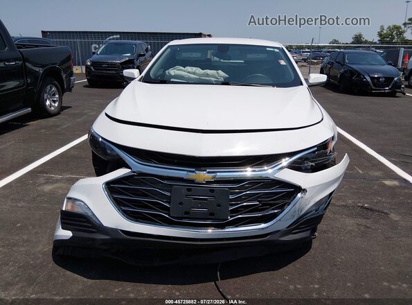 1G1ZD5ST6MF044645 2021 CHEVROLET MALIBU Белый Вид щитка приборов