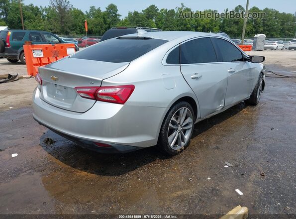 1G1ZD5ST6MF047318 2021 CHEVROLET MALIBU Серебряный Задняя правая четверть