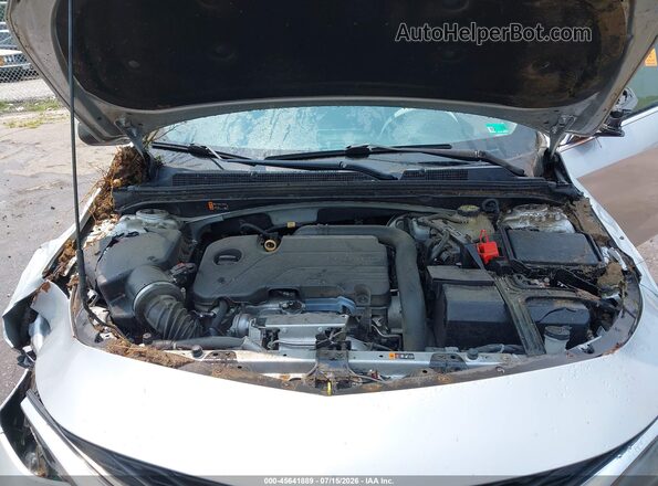 1G1ZD5ST6MF047318 2021 CHEVROLET MALIBU Серебряный Вид сзади