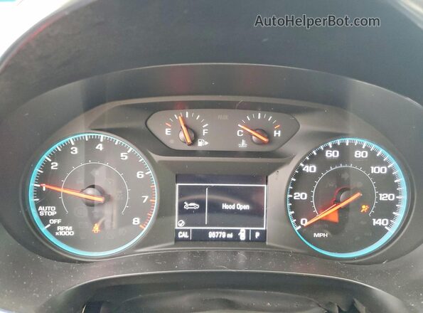 1G1ZD5ST6MF054463 2021 CHEVROLET MALIBU Silver Vista del cuadro de instrumentos