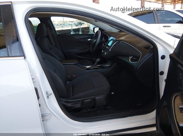 1G1ZD5ST6MF058612 2021 CHEVROLET MALIBU White Widok wnętrza z przodu