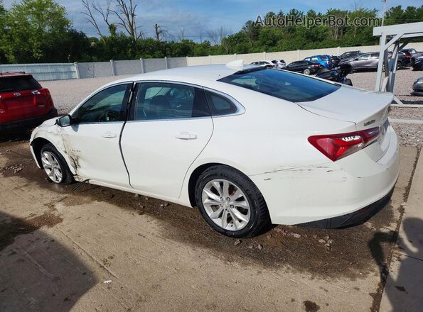 1G1ZD5ST6MF064135 2021 CHEVROLET MALIBU White Trasero izquierdo