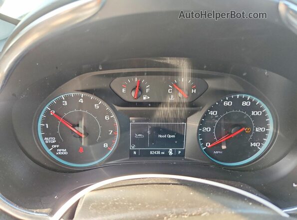 1G1ZD5ST6MF064135 2021 CHEVROLET MALIBU White Vista del cuadro de instrumentos