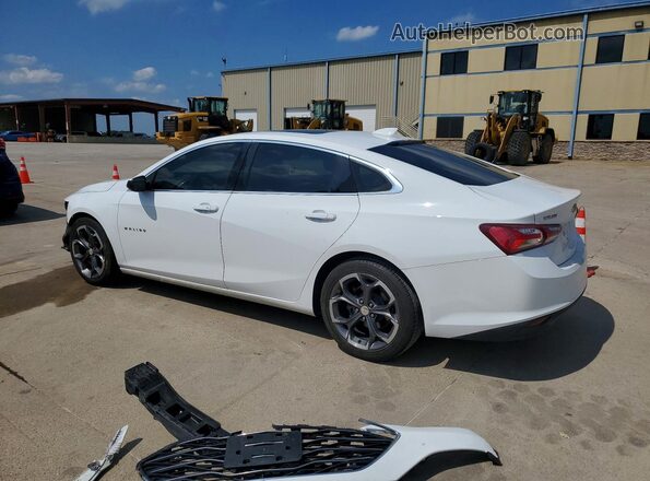1G1ZD5ST6MF071831 2021 CHEVROLET MALIBU White უკანა მარცხენა