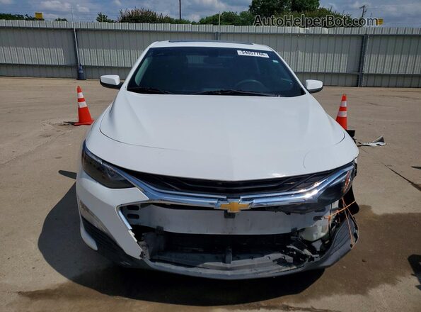 1G1ZD5ST6MF071831 2021 CHEVROLET MALIBU White წინა ხედი