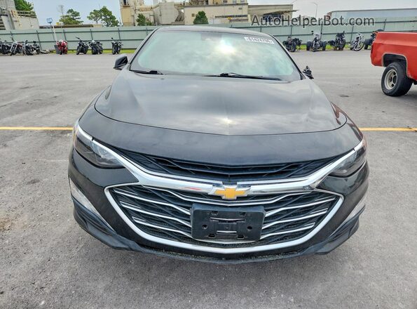 1G1ZD5ST6MF077564 2021 CHEVROLET MALIBU Black Դիմացի տեսք