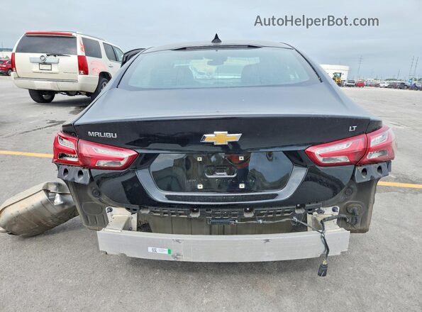 1G1ZD5ST6MF077564 2021 CHEVROLET MALIBU Black Հետևի տեսք