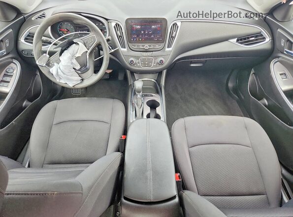1G1ZD5ST6MF077564 2021 CHEVROLET MALIBU Black Առջևի վահանակի տեսք