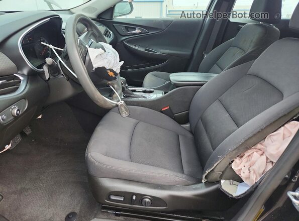 1G1ZD5ST6MF077564 2021 CHEVROLET MALIBU Black Սալոնի դիմացի տեսք