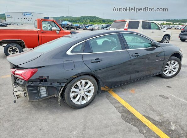 1G1ZD5ST6MF077564 2021 CHEVROLET MALIBU Black Հետևի աջ