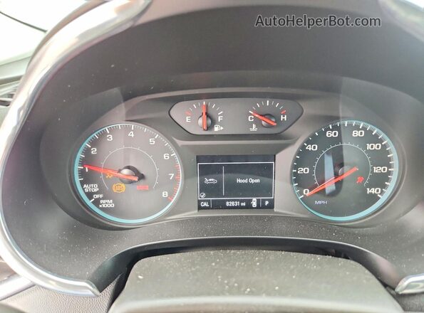 1G1ZD5ST6MF077564 2021 CHEVROLET MALIBU Black Սարքավորումների վահանակի տեսք