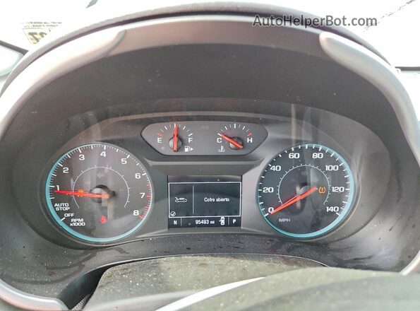 1G1ZD5ST6NF115666 2022 CHEVROLET MALIBU Black Vista del cuadro de instrumentos