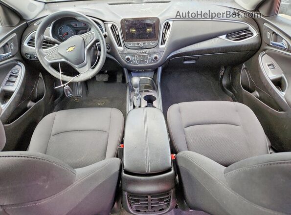 1G1ZD5ST6NF115666 2022 CHEVROLET MALIBU Black Vista del salpicadero