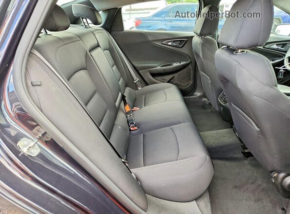 1G1ZD5ST6NF115666 2022 CHEVROLET MALIBU Black Vista de los asientos traseros