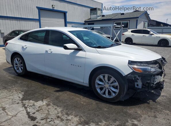 1G1ZD5ST6NF117434 2022 CHEVROLET MALIBU Белый Передняя правая четверть